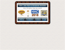 Tablet Screenshot of holyjoe.net