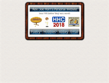 Tablet Screenshot of holyjoe.org